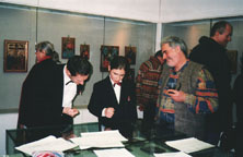 Exhibition in Ikonen Museum - Frankfurt, 2002
