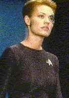 [Jerry Ryan as 7 of 9]