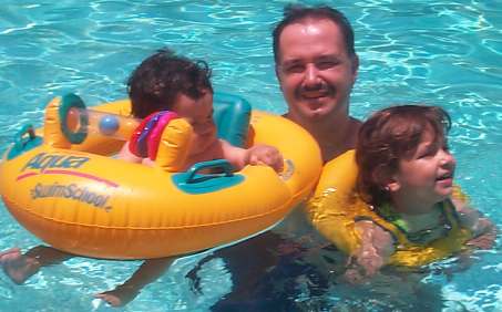 Josh & Anna swim