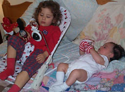 Anna/Joshua at play