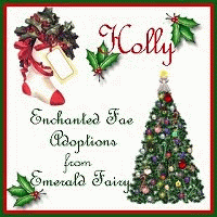 Holly Fairy Certificate