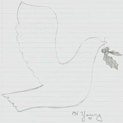 Dove with Holly