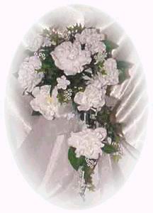 Gardenias, Stephanotis, and Ivy