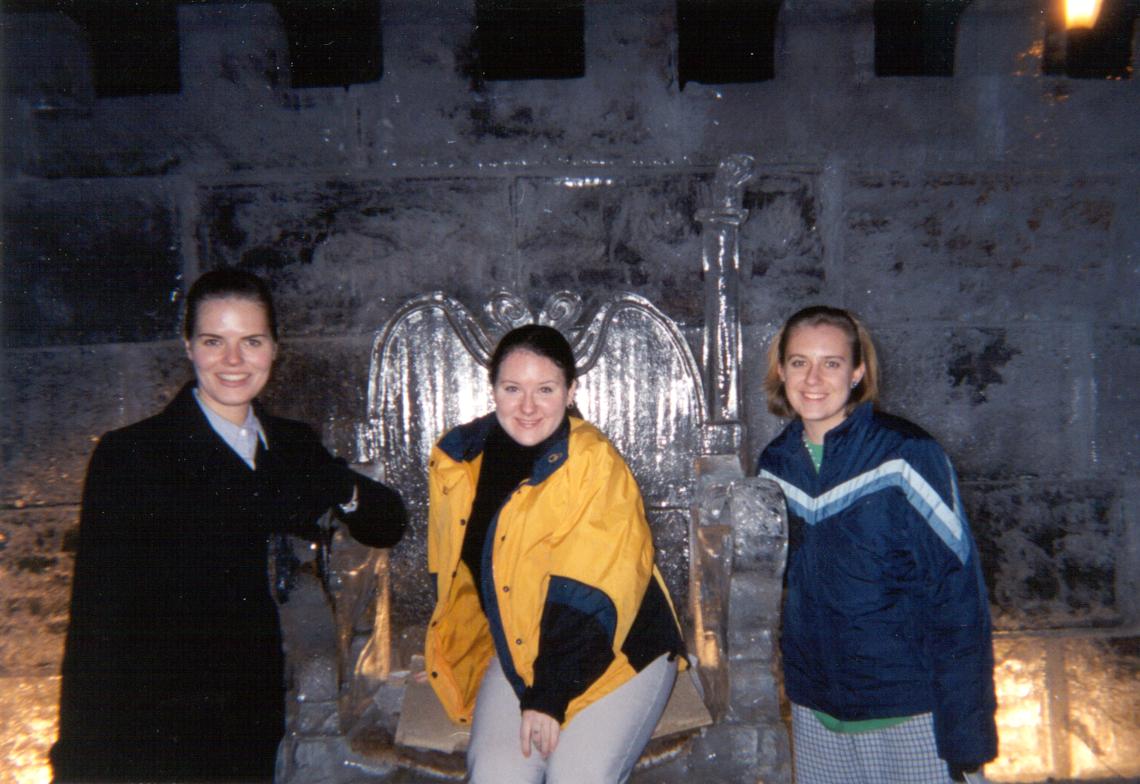 They don't call me Ice Queen fer nothin'!&nbsp; (Except I guess right now I'm the 'Ice Attendant."