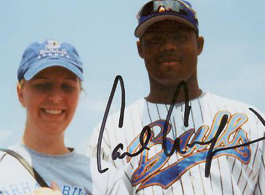 Me with Carl Crawford