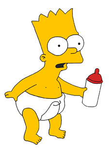 bart as a baby
