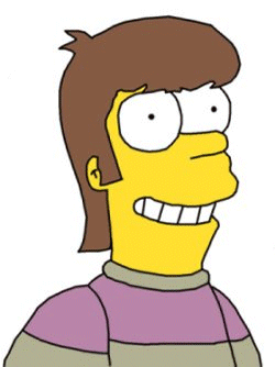 homer : graduation picture