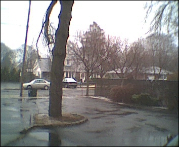 Outside My house