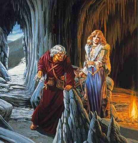 Minneaux braves the depths at her father's side