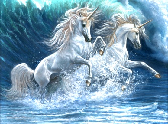 Unicorns in the sea
