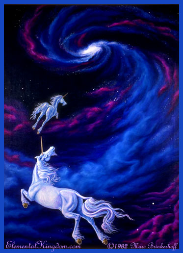 Unicorns in space