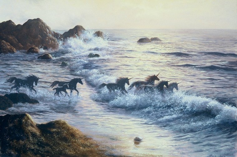 Unicorns in the sea