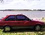 My car at Barwon Heads beach.