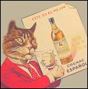 here kitty bring that Spanish Wine
