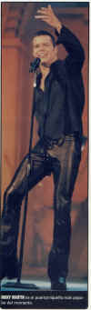 Packaged in leather...