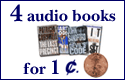 Join Audio Book Club for great deals on books on tape or CD