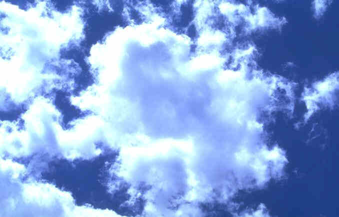Hee hee, CLOUDS.