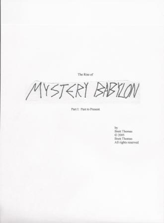 The Rise of Mystery Babylon