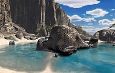 Whark island on Riven.