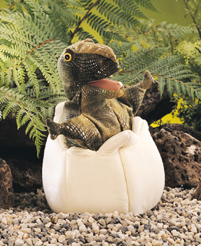 Dinosaur puppet
