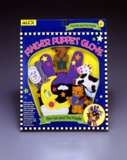 Cat and Fiddle Fingerpuppet glove