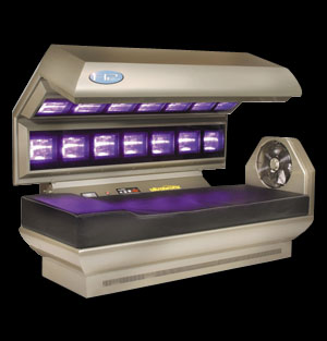 We have the only ULTRABRONZ SUPERNOVA SPECIAL EDITION with a massaging mattress in the area.