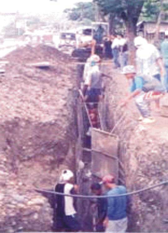 Ugac Highway Drainage / Side Walk