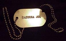 Bazooka Joe Dogtag