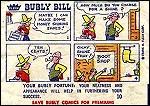 Bubly Bill Gum Comic
