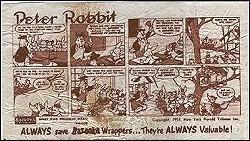 Peter Rabbit Gum Comic