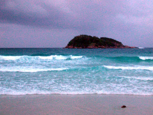 redang bay at dusk