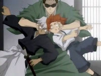 Tatsu breaks up Suzu and Tetsu's fight.
