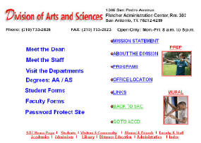 Division of Arts & Sciences