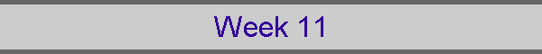 Week 11