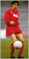 Back when he played at Padova