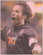 Celebrating a goal against Celtic (01/02 Champions League)