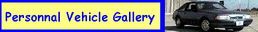 Personnal Vehicles Page