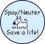 Please spay or neuter your pets. Click for more information.