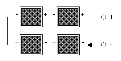 Solar-powered battery charger