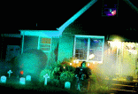 The Front Yard for Halloween 2004... Click on to see full size JPEG