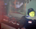 'Edward' Next to More of the Food in the Dining Room...&nbsp; Click on to see full size JPEG