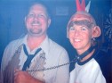 Lisa and Hubby... The ol' ball and chain? Double-click for the larger JPG version of the picture...
