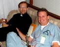 The priest (Pablo) hears the drunk Dr.'s (Dusty) confession... Double click the thumbnail for the full-size JPG version.