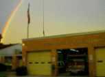 Picture of a Rainbow Over Old Fire Station 9, 2004 - Double Click for the Full-Size JPEG version...
