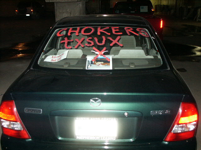 "CHOKERS...TXSUX"
