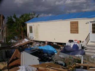 What Garage? Army Cor of Engineer Blue Tarp