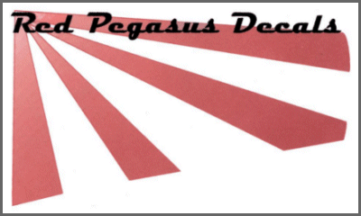 Red Pegasus Decals
