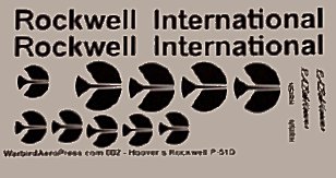 Bob Hoover Rockwell 1/48 scale - WAP002