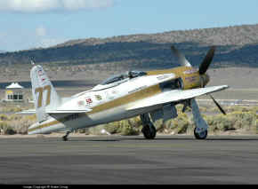 F8F Bearcat Rare Bear - Reno 2005 Winner - 466mph - John Penny