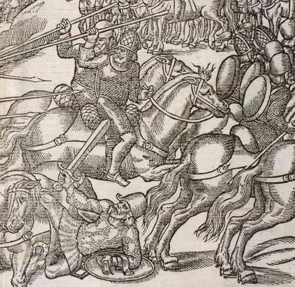 Irish Horsemen from 'The Images of Irelande' by John Derrick